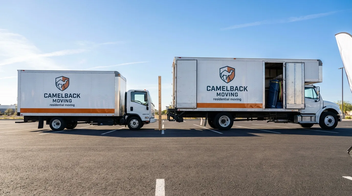 Moving truck size capacity guide in Briarcliff Manor